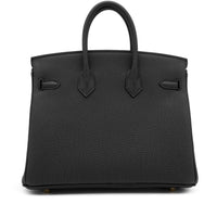 Hermès Black Togo Birkin Gold Hardware
