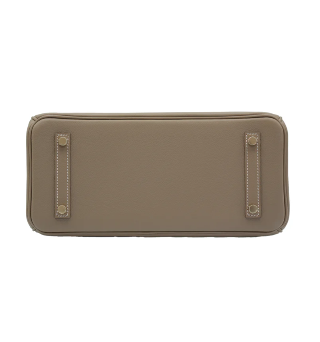 Hermes Shoulder Birkin Light 29 Etoupe Evercolor with Gold Hardware