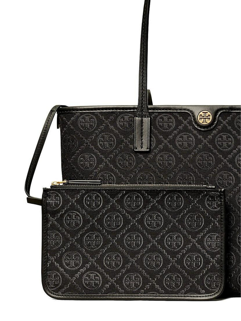 TORY BURCH  SMALL T MONOGRAM ZIP TOTE