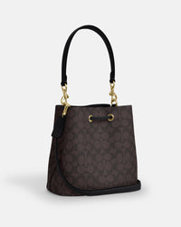 Coach Rowan Bucket Bag In Signature Canvas