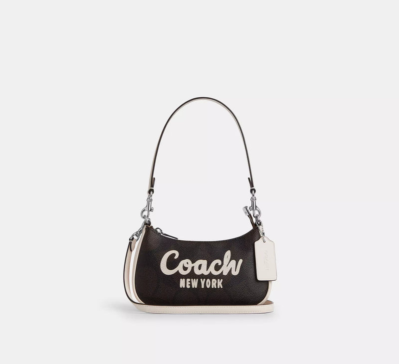 Coach Graphic Terry Mini Crossbody Bag - Signature Canvas