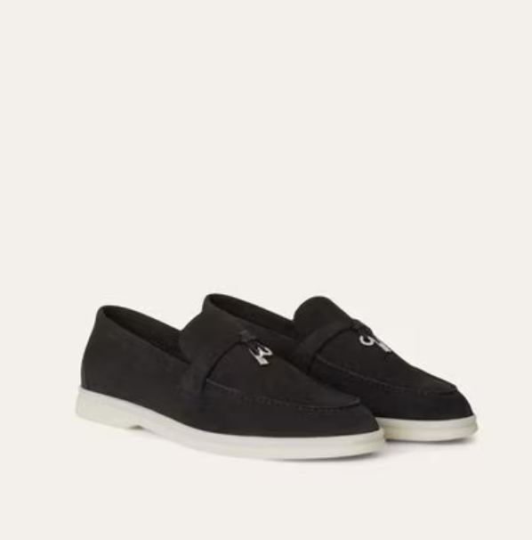 Loro Piana Summer Charms Walk Loafer  Suede