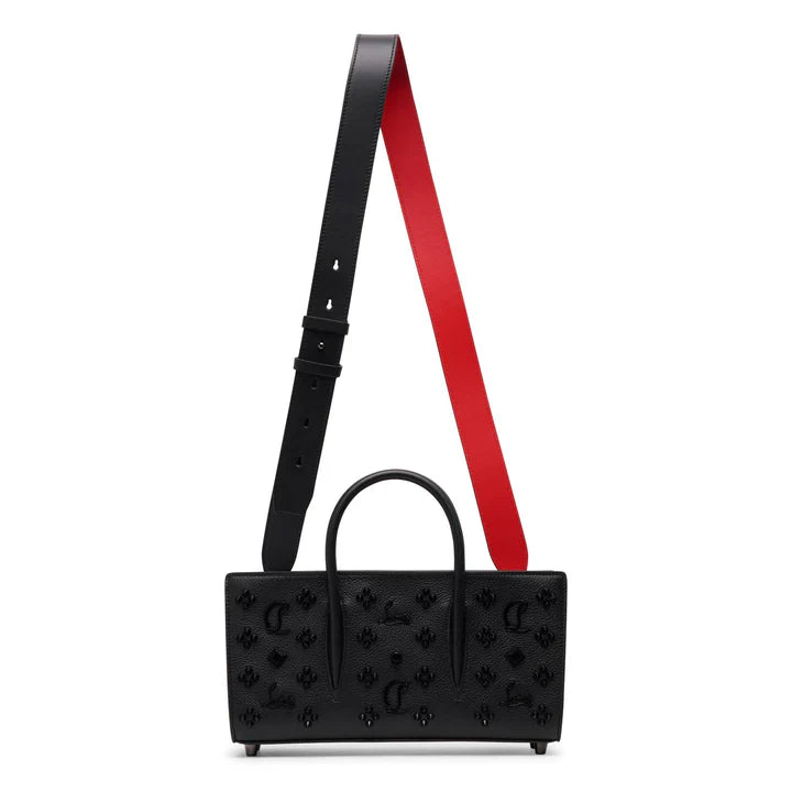 Christian Louboutin Paloma S baguette loubinthesky black leather bag