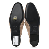 Hermes  Suede Goatskin Oz Mules Beige Sable