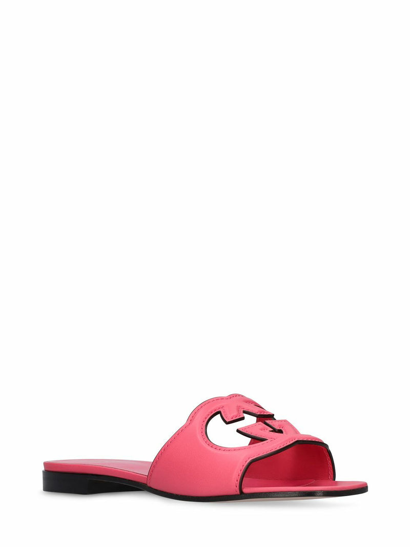 GUCCI – Interlocking G Cut-out Slide Sandal