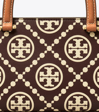 Tory Burch T Monogram Contrast Embossed Small Rectangular Tote