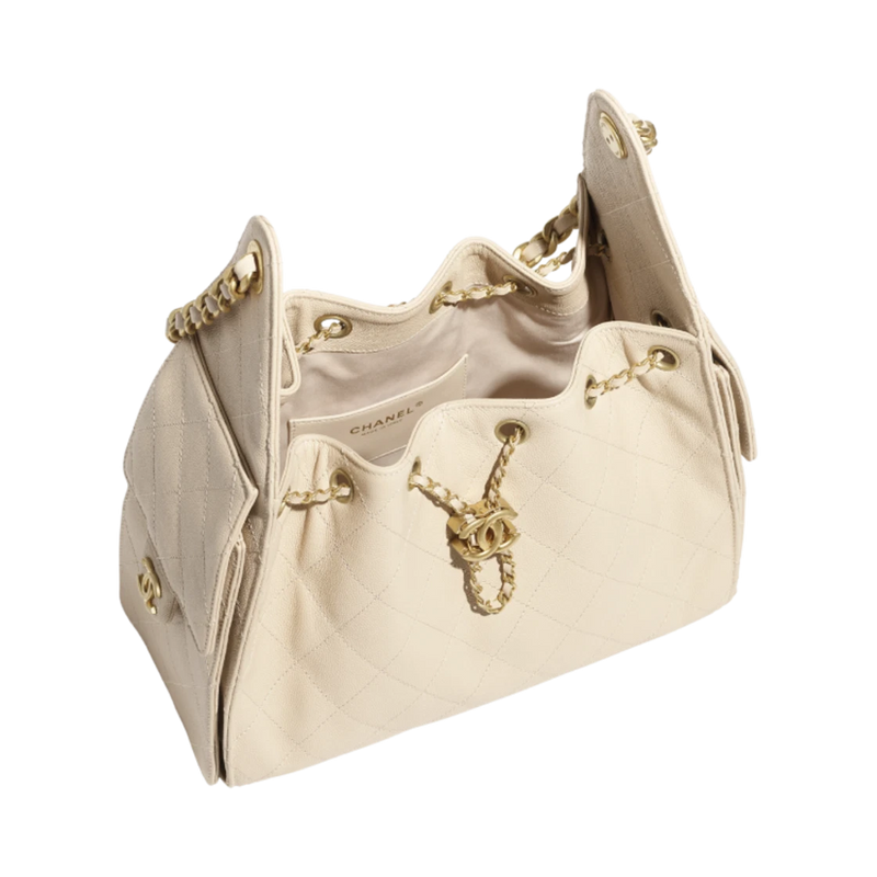 Chanel 25 Handbag Grained Calfskin