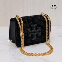 Tory Burch Eleanor Velvet Shoulder Bag