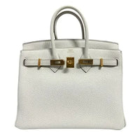 Hermès Birkin White Leather Gold Hardware