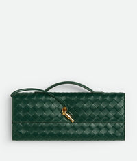 Bottega Veneta Andiamo Top Handle Bag {GREEN }
