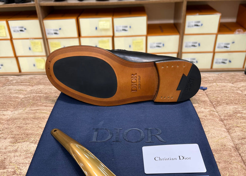 Dior Black Cloth Major Loafer