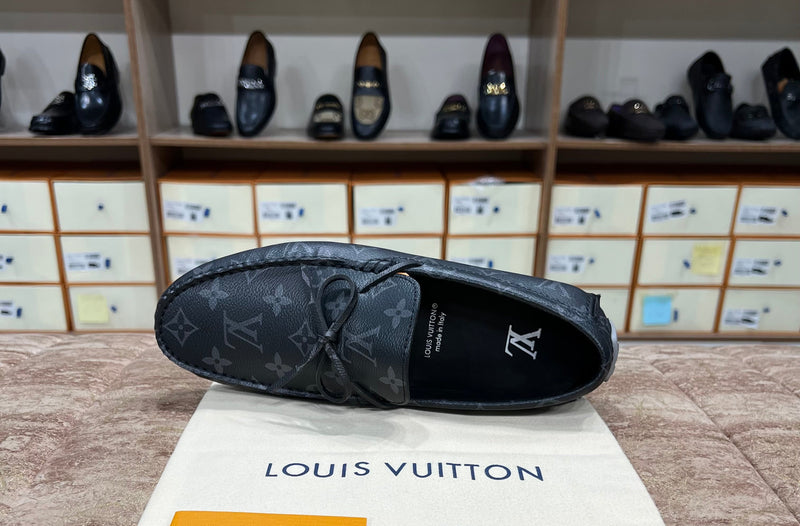 Louis Vuitton Grey Printed Normal Loafers