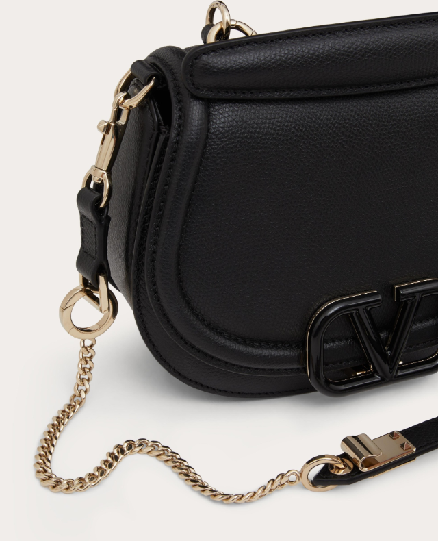 Valentino VSLING SHOULDER BAG IN GRAINY CALFSKIN