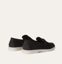 Loro Piana Summer Charms Walk Loafer  Suede