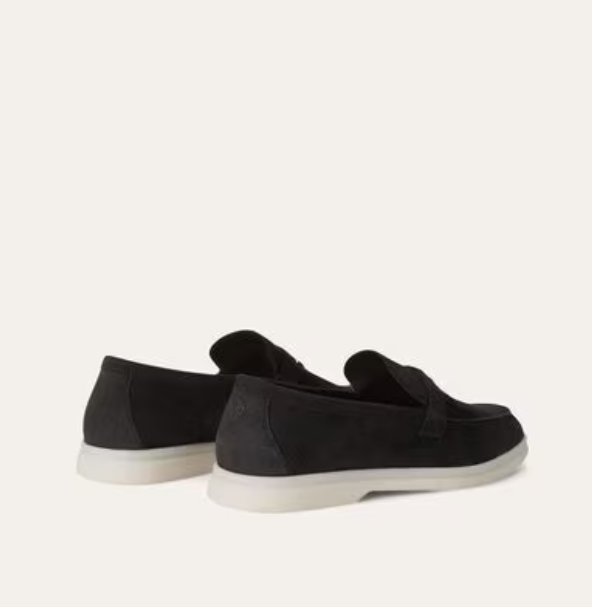 Loro Piana Summer Charms Walk Loafer  Suede