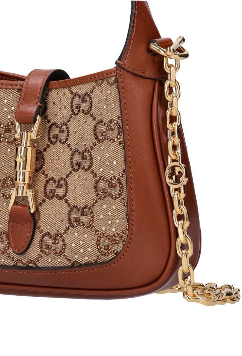 Gucci Mini Jackie 1961 GG Canvas Shoulder Bag