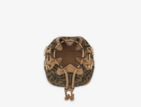 Fendi Mon Tresor Brown FF fabric mini-bag