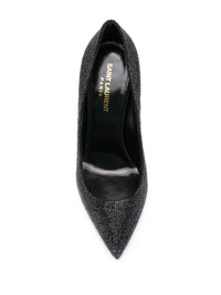 Saint Laurent Opyum glitter pumps