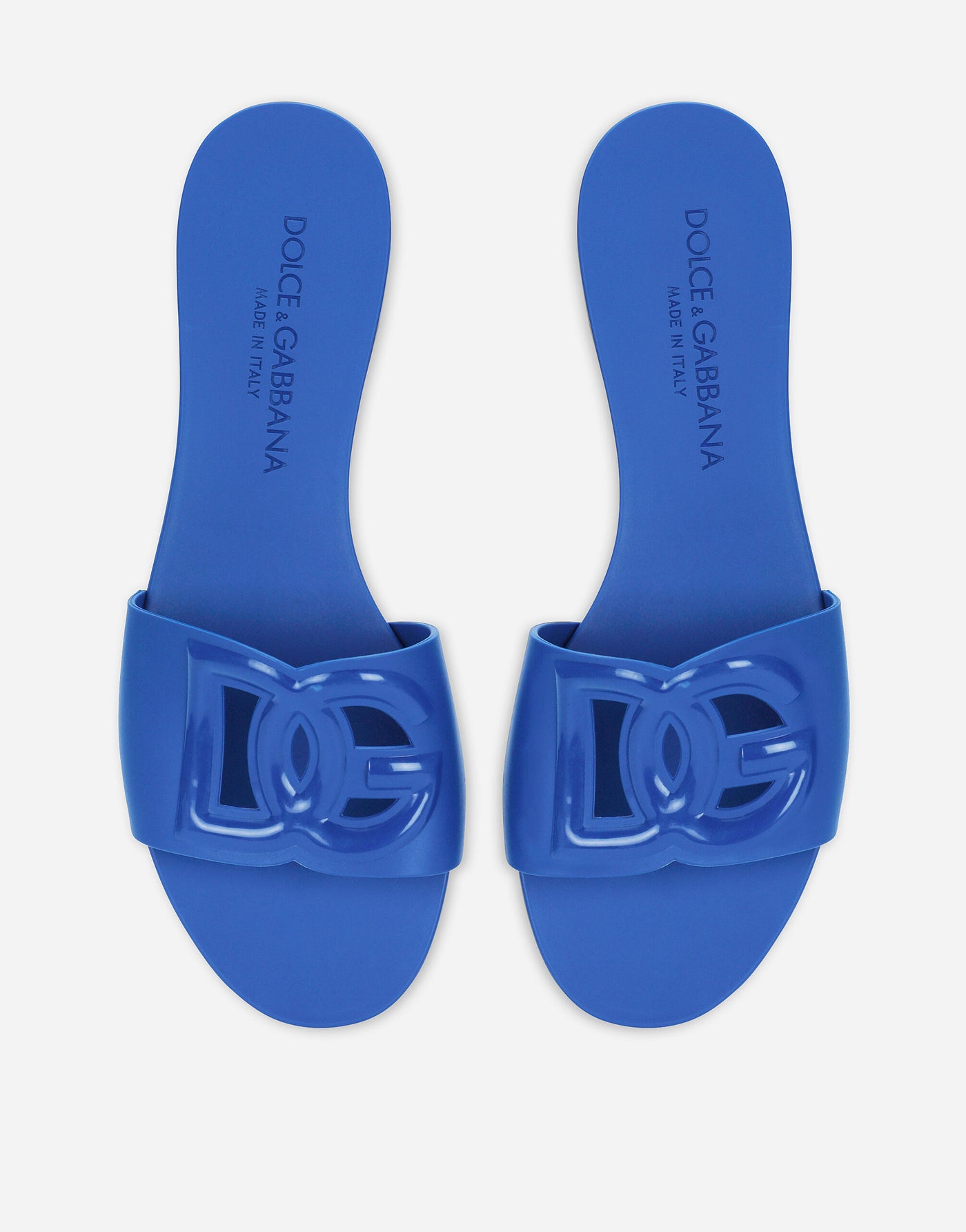 Dolce & Gabbana Rubber Beachwear Sliders