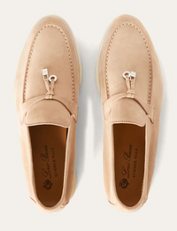 Loro Piana Summer Charms Walk Loafer  Suede