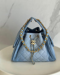 Chanel 25 Handbag Grained Calfskin