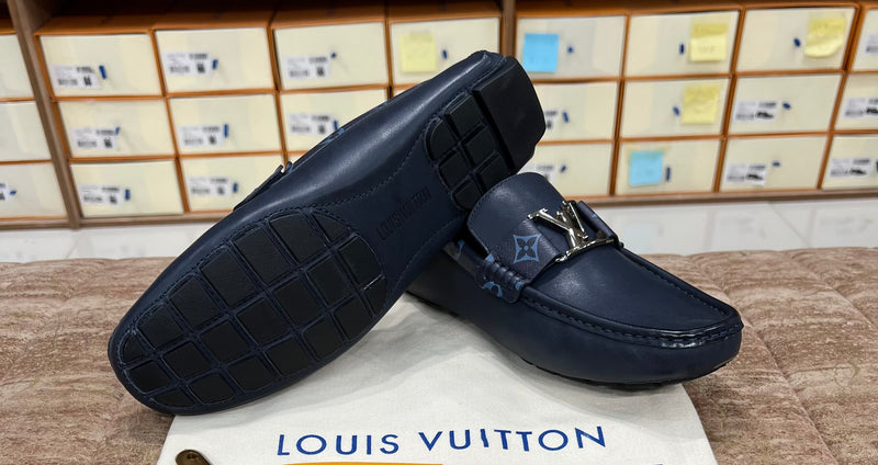Louis Vuitton Blue Flower Normal Loafer
