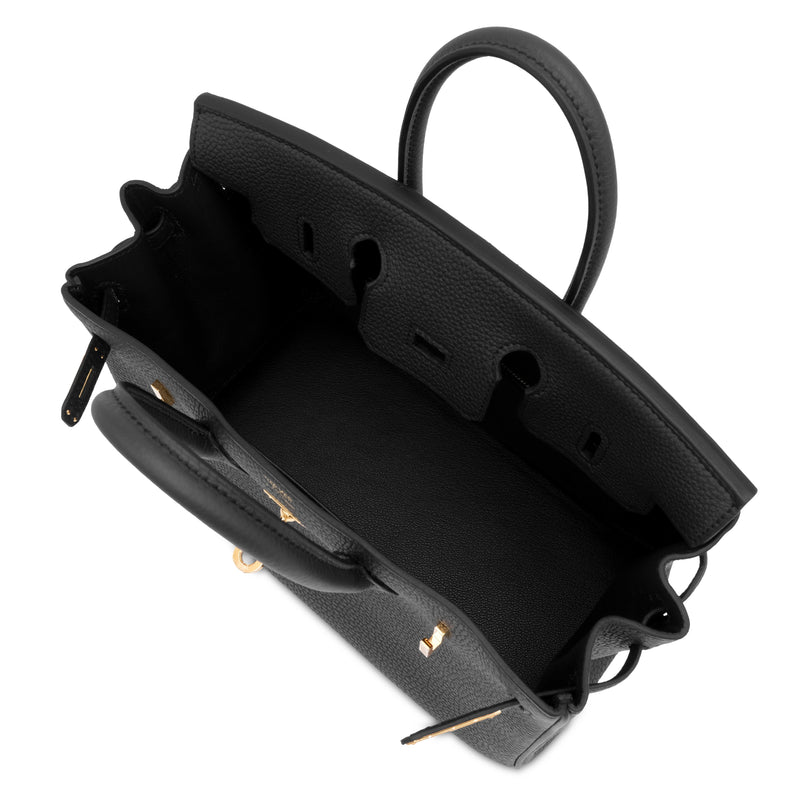 Hermès Black Togo Birkin Gold Hardware