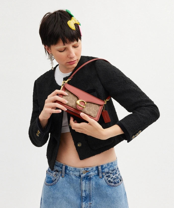 Coach  Tabby Shoulder Bag 20 In Signature Canvas