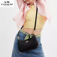 Coach Teri Shoulder Bag, Gold/Black