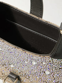 Gucci  jackie crystal-embellished canvas-jacquard