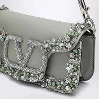 Valentino Locò small shoulder bag with Swarovski crystals