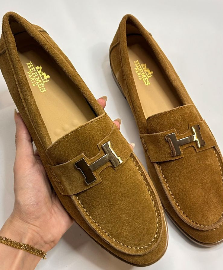 Hermès Women’s Paris Loafer – Suede