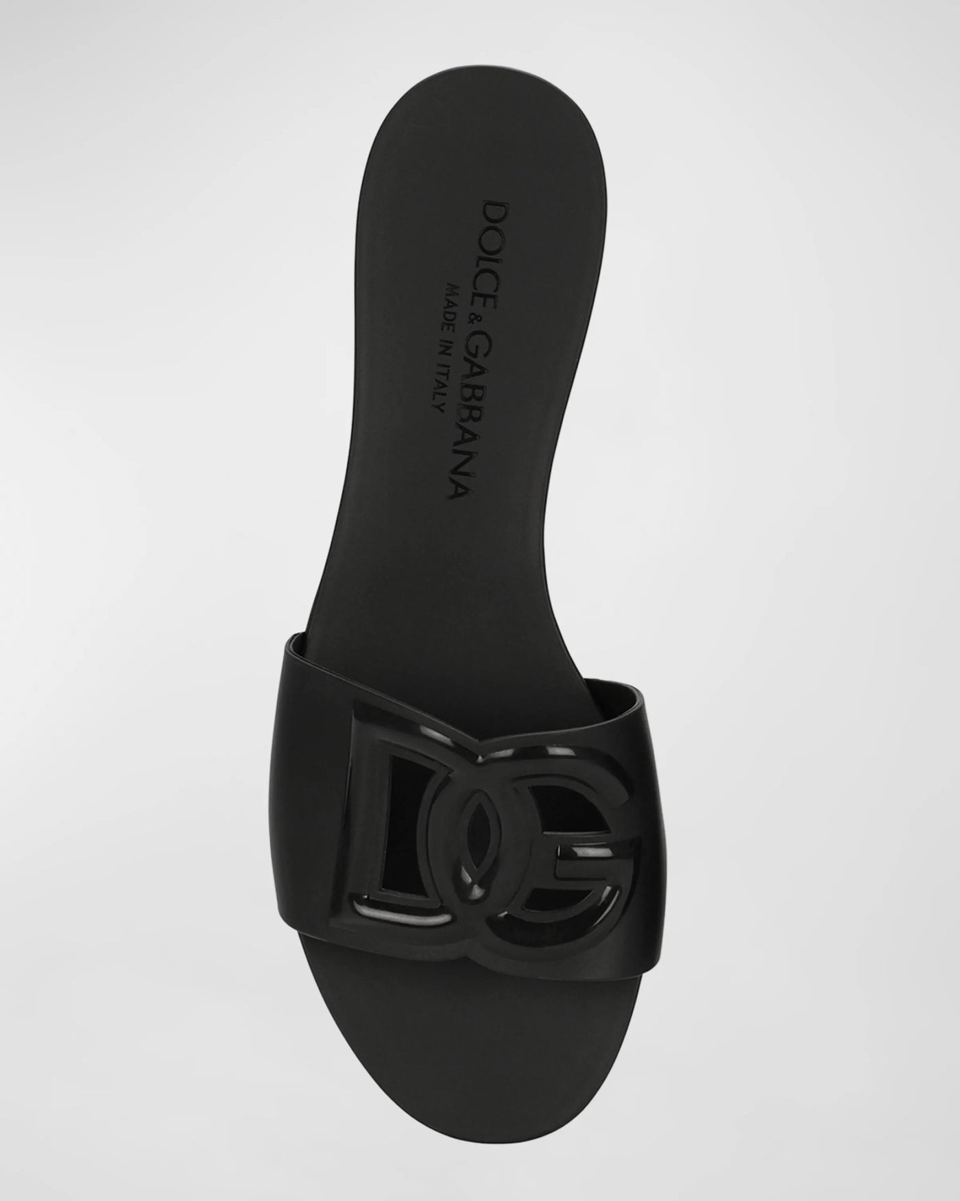Dolce & Gabbana Rubber Beachwear Sliders