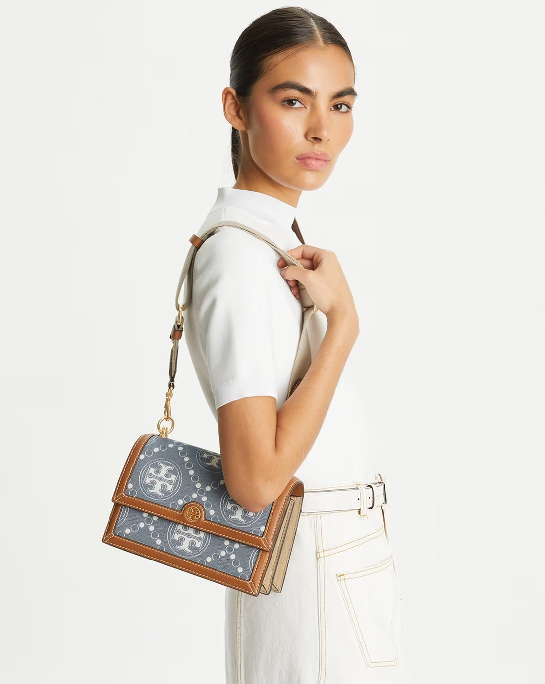 TORY BURCH T Monogram Shoulder Bag