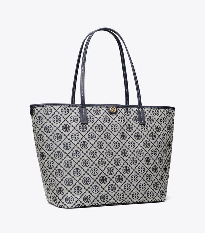 TORY BURCH  SMALL T MONOGRAM ZIP TOTE