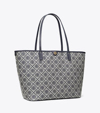 TORY BURCH  SMALL T MONOGRAM ZIP TOTE