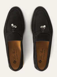 Loro Piana Summer Charms Walk Loafer  Suede