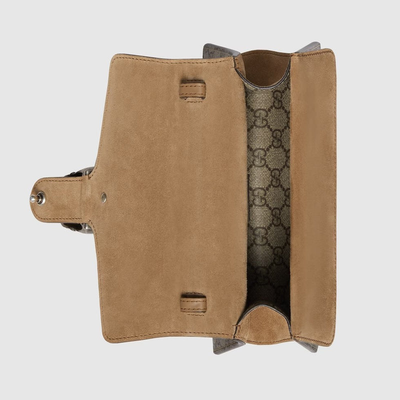 Gucci Dionysus Small GG Supreme Canvas Shoulder and Crossbody Bag 400249