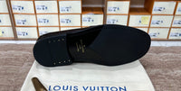 . Louis.Vuitton Brown Flower Major Loafers