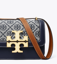 TORY BURCH  SMALL T MONOGRAM ELEANOR SHOULDER BAG