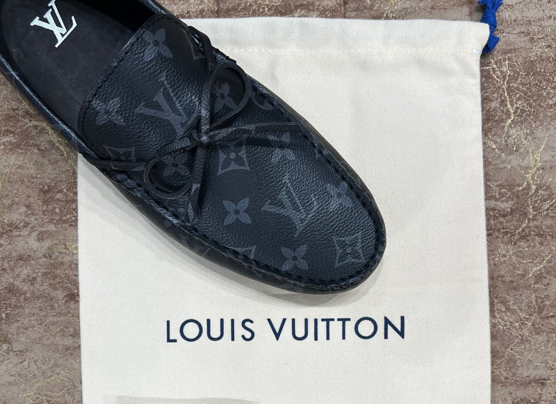 Louis Vuitton Grey Printed Normal Loafers