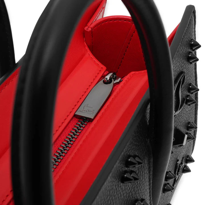 Christian Louboutin Paloma S baguette loubinthesky black leather bag