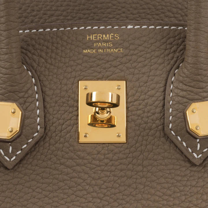 Hermès Birkin 25 – Etoupe Togo | Gold Hardware