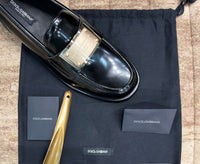 Dolce & Gabbana Golden Plate Major Loafers