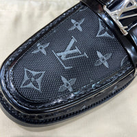 .. Louis.Vuitton New H Black Major Loafers