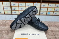 Louis Vuitton Grey Printed Normal Loafers