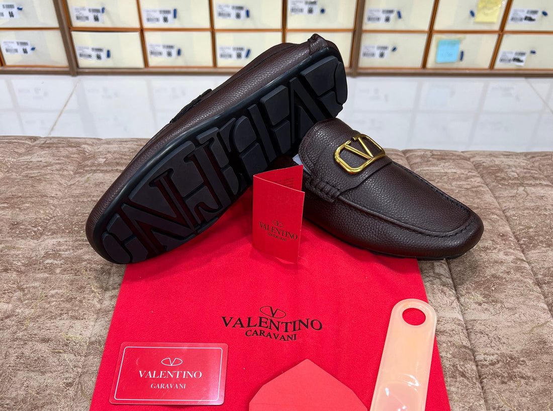 Valentino Garavani Normal Loafers Brown