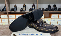 .. Louis.Vuitton New H Brown Major Loafers
