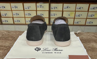 Loro Piana Summer Walk Loafer Suede - Grey