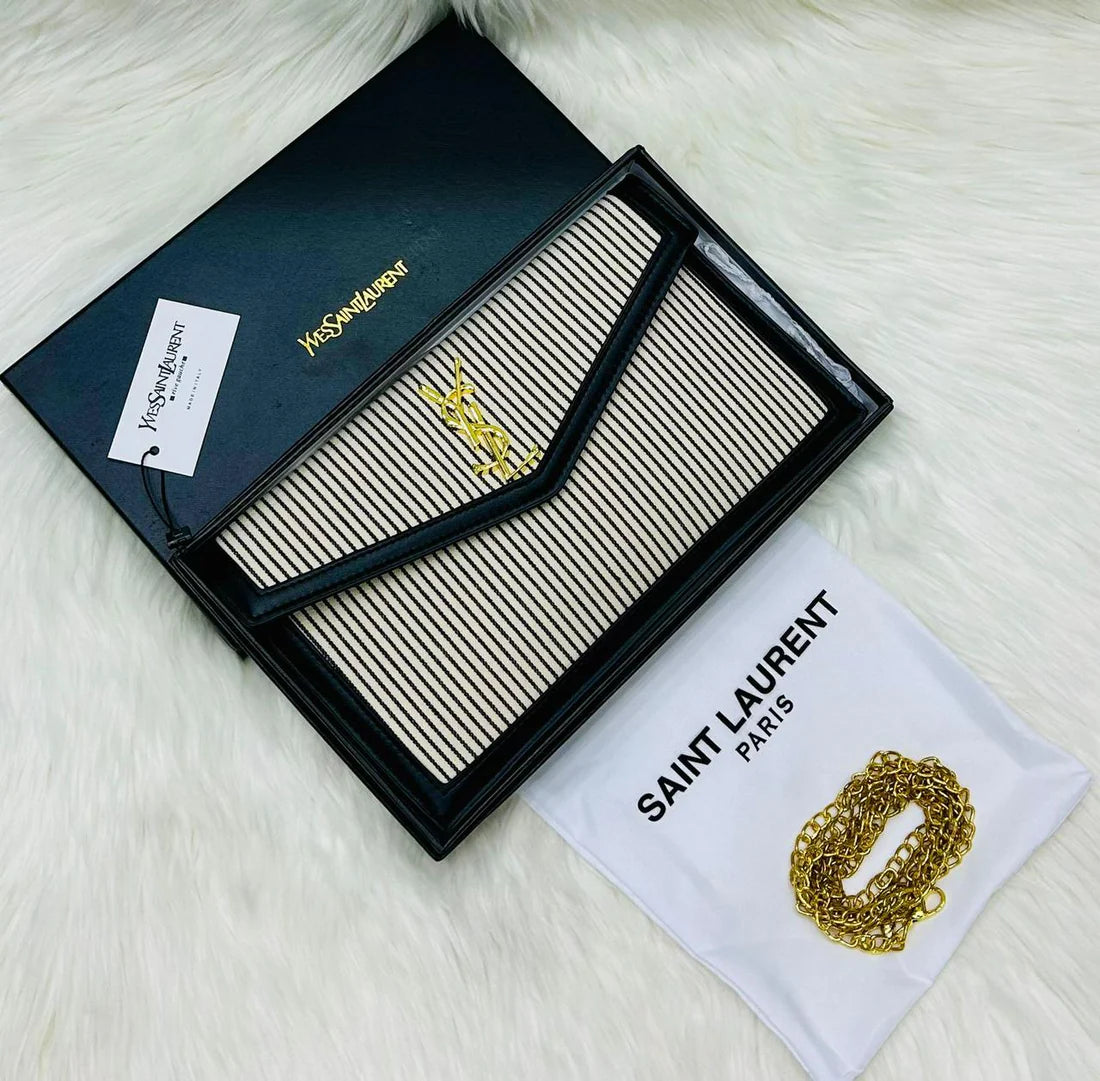 YSL Handbag (black /white)